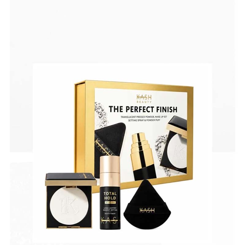 KASH Beauty The Perfect Finish Makeup Gift Set white product image