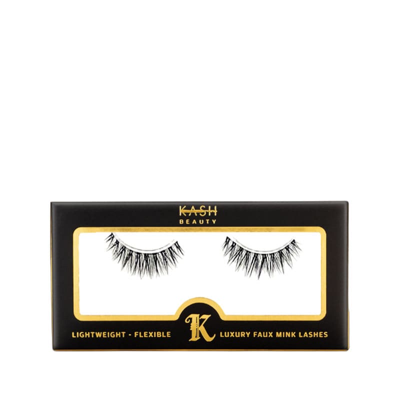 Kash Beauty Whisper Natural Lash | eyelashes | faux mink | captivating enhancement | right touch of drama | workdays | evenings out | seamless band