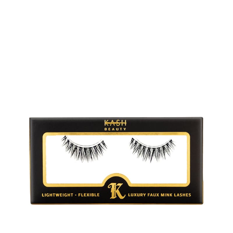 Kash Beauty Whisper Natural Lash | eyelashes | faux mink | captivating enhancement | right touch of drama | workdays | evenings out | seamless band