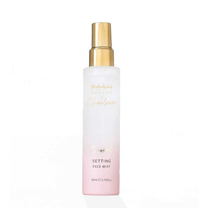  KASH Beauty | KASH Beauty x Charleen | Charleen Murphy | KASH Beauty x Charleen Coconut Setting Spray | 12 hour wear | Makeup setting mist