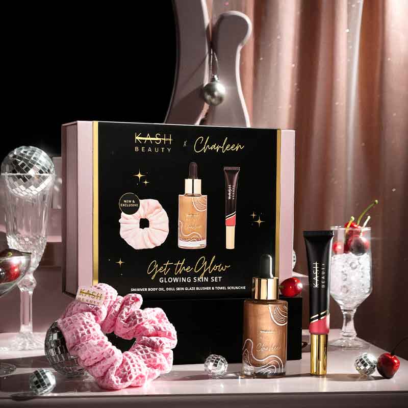 KASH Beauty x Charleen Get the Glow Glowing Skin Gift Set