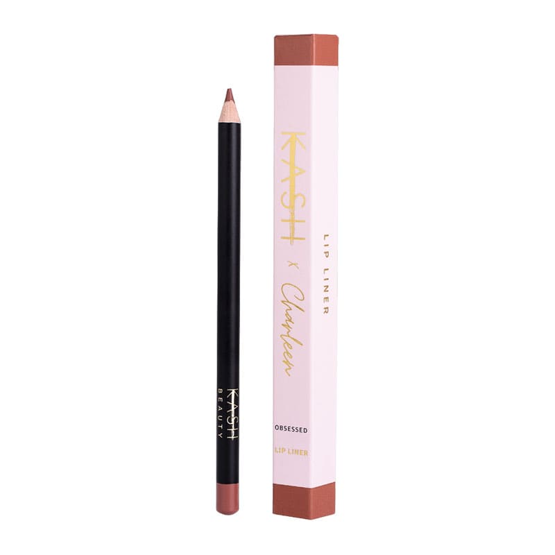 Kash Beauty x Charleen Obsessed Lipliner |  stunning nude-pink lip liner | Charleen's chic style | Keilidh's sleek design | creamy | flawless finish