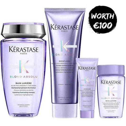 Kérastase Blond Absolu Duo + FREE Travel Shampoo & Cicaflash