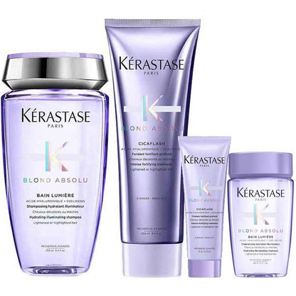 Kérastase Blond Absolu Duo + FREE Travel Shampoo & Cicaflash