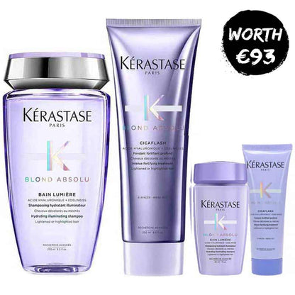 Kérastase Blond Absolu Duo + FREE Travel Shampoo & Cicaflash