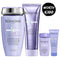 Kérastase Blond Absolu Purple Shampoo & Cicaflash Duo + FREE Travel Shampoo & Cicaflash