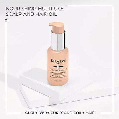 Kérastase Curl Manifesto Huile Sublime Repair Nourishing Multi-Use Hair & Scalp Oil