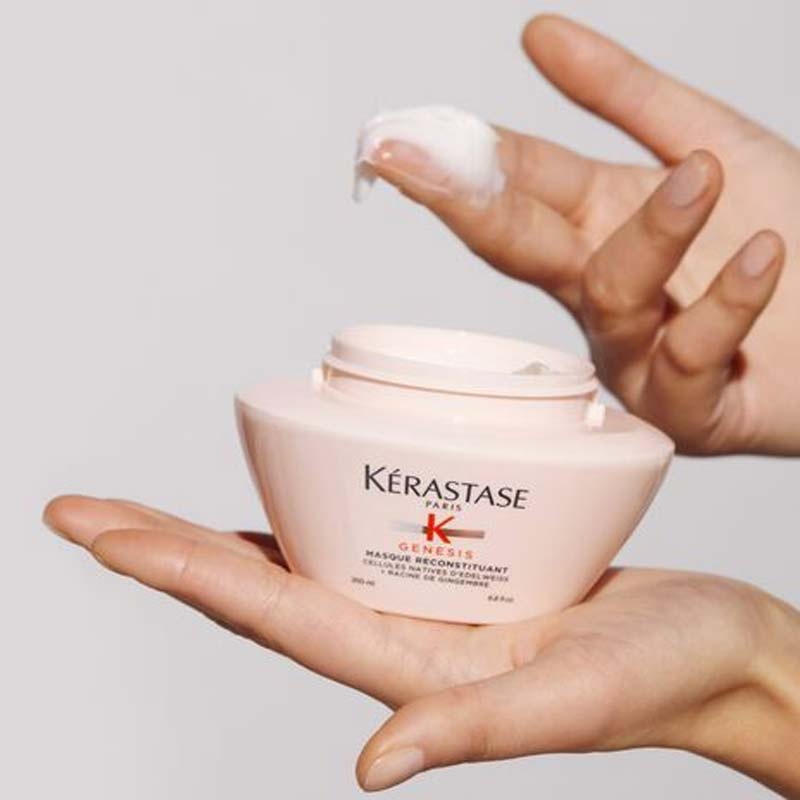 Kérastase Genesis Anti Hair-Fall Intense Fortifying Hair Mask, rich hair mask for dry weak hair, professional hair mask