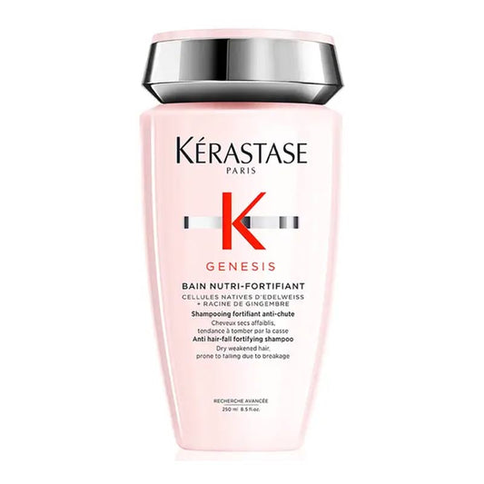 Kérastase Genesis Bain Nutri-Fortifiant Anti Hair-Fall Fortifying Shampoo | Fortifying | Anti hair-fall | Shampoo | Gently clarifying | Reinforcing | Hair fiber | Moisturizing | Supple | Intensely nourished | Weakened hair care