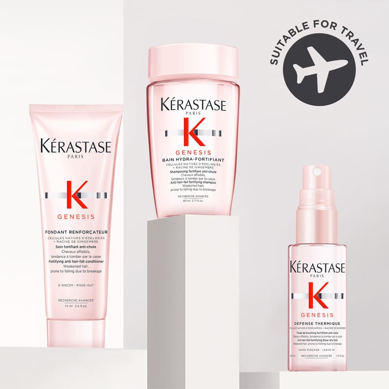 Kérastase, Genesis Range, Essentials Set, Anti Hair-Fall, travel sized haircare, travel haircare