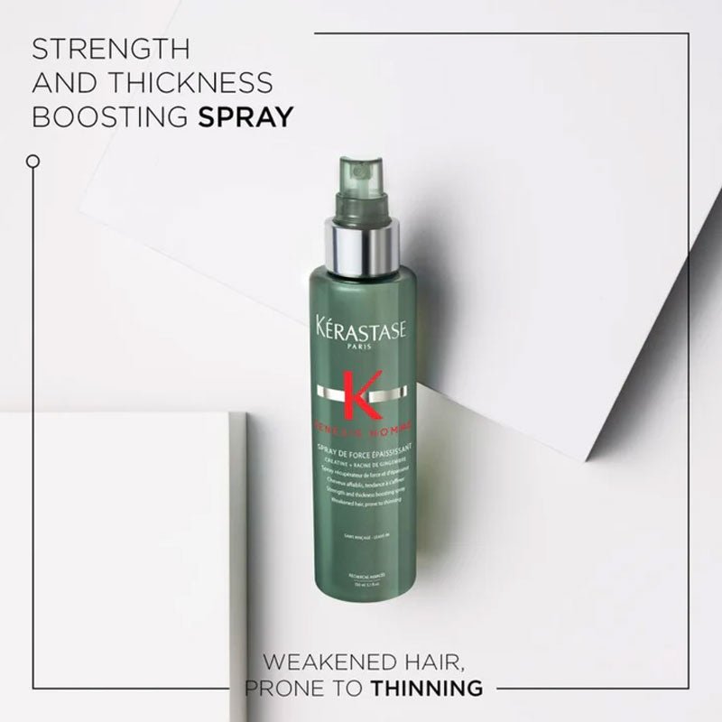Kérastase, Kérastase Genesis Homme Strength & Thickness Boosting Spray For Men, For Men's Weak Hair