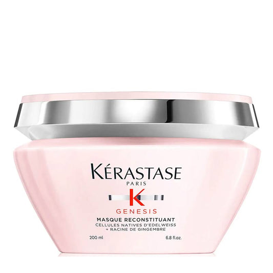 Kérastase Genesis Masque Reconstituant Anti Hair-Fall Intense Fortifying Masque | Reconstituant | Anti hair-fall | Intense fortifying | Masque | Weakened hair | Intense hydration | Detangling | Reinforcement | Reduced hair fall | Restored softness | Healthy-looking hair