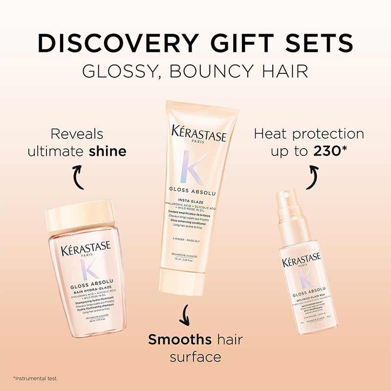 Kérastase Gloss Absolu Anti-Frizz Glossy Hair Gift Set