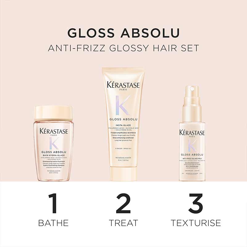 Kérastase Gloss Absolu Anti-Frizz Glossy Hair Gift Set