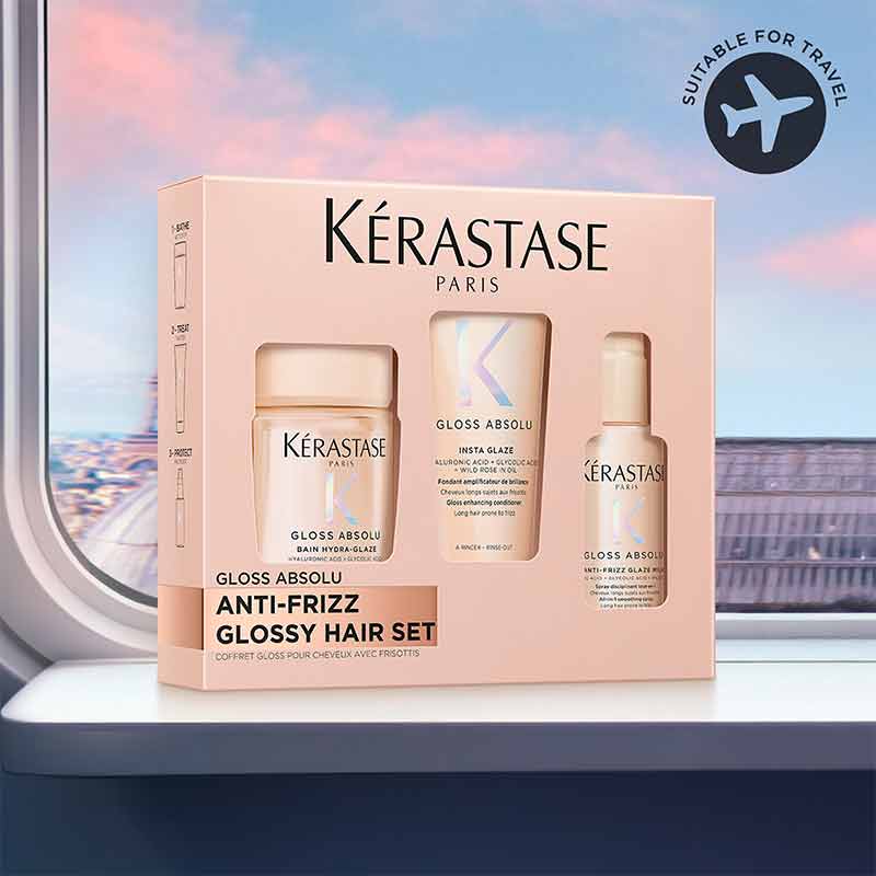 Kérastase Gloss Absolu Anti-Frizz Glossy Hair Gift Set
