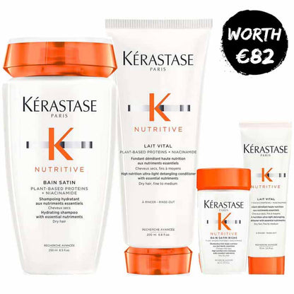 Kérastase Nutritive Hydrating Home & Away Bundle for Dry Hair