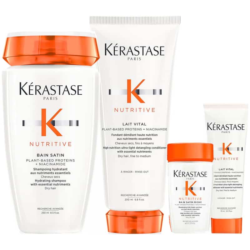 Kérastase Nutritive Hydrating Home & Away Bundle for Dry Hair