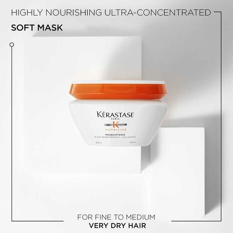 Kérastase, Nutritive Range, Masquintense Deep Nutrition Ultra-Concentrated Soft Mask, mask for veyr dry hair