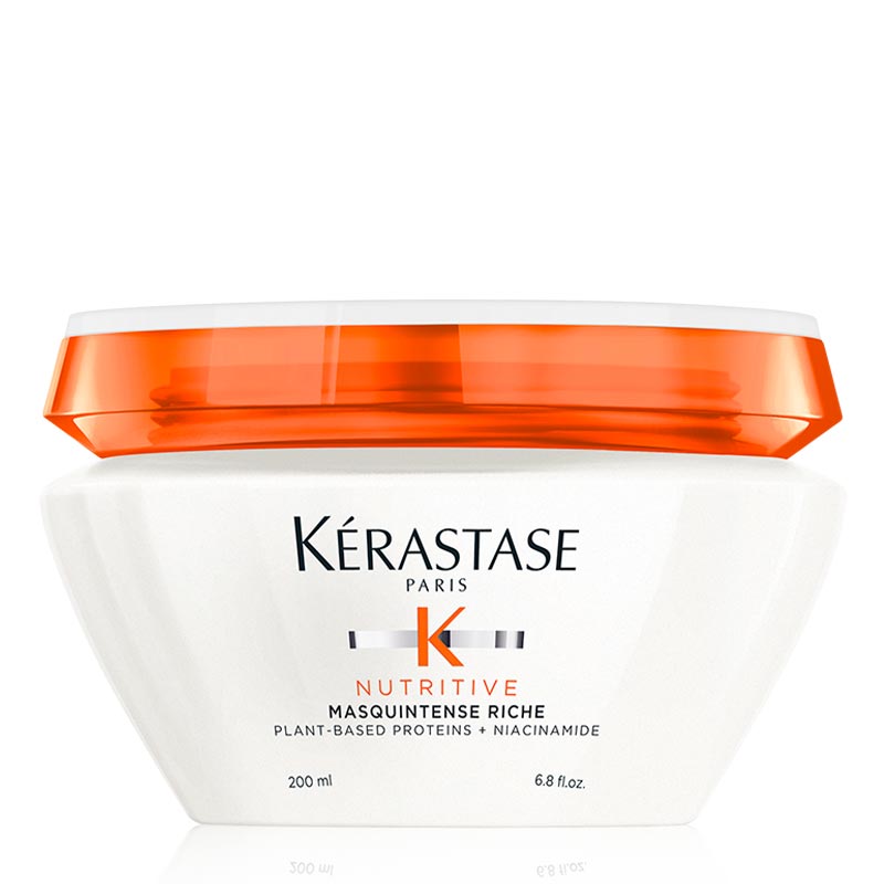 Kérastase Nutritive Masquintense Riche Deep Nutrition Ultra-Concentrated Rich Mask | thicker hair | intense conditioning | hydration | smoother hair.