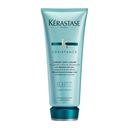 Kérastase Resistance Ciment Anti-Usure | damaged hair | Strengthening & Anti-Breakage Cream | Vita-Ciment Advance | revitalized hair | soft hair | shiny hair | restored strength | hair vitality | radiance.