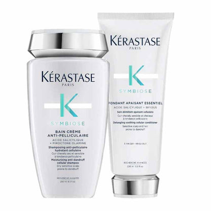 Kérastase Symbiose Anti-Dandruff Duo, Kerastase Dandruff shampoo, flaky scalp