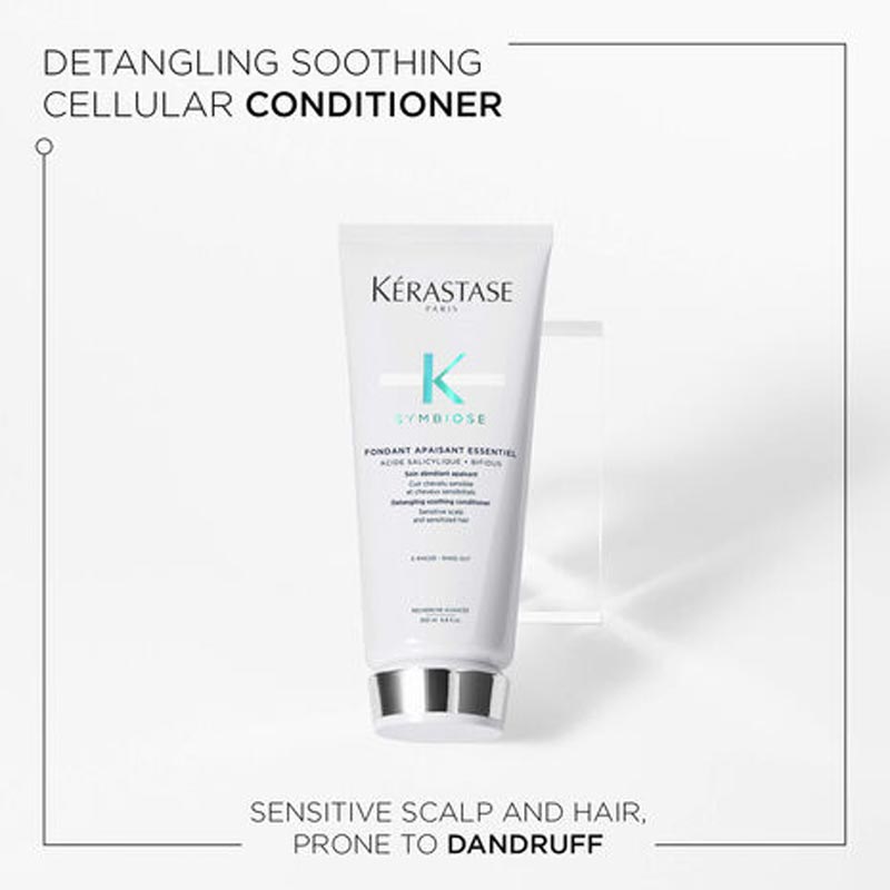 Kérastase Symbiose Detangling Soothing Cellular Conditioner For Sensitive Scalps, Kérastase conditioner for dandruff