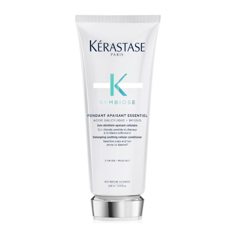Kérastase Symbiose Fondant Apaisant Essentiel Detangling Soothing Cellular Conditioner | Detangling | Soothing | Cellular | Conditioner | Dandruff concerns | Intense hydration | Balanced scalp | Comfortable | Lightweight | Caring formula | Smooth hair | Tangle-free