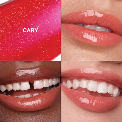 Kevyn Aucoin Celestial Lip Gloss Cary On Model