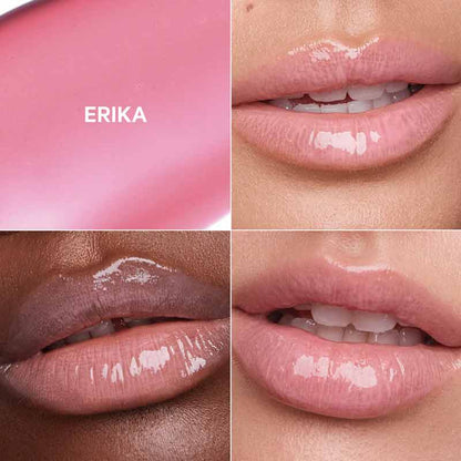 Kevyn Aucoin Celestial Lip Gloss Erika On Model