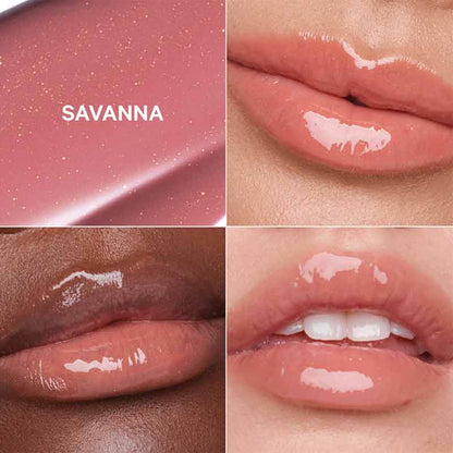 Kevyn Aucoin Celestial Lip Gloss Savanna On Model