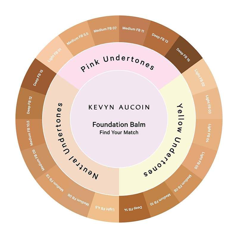Kevyn Aucoin Foundation Balm | full coverage | buildable foundation | shades
