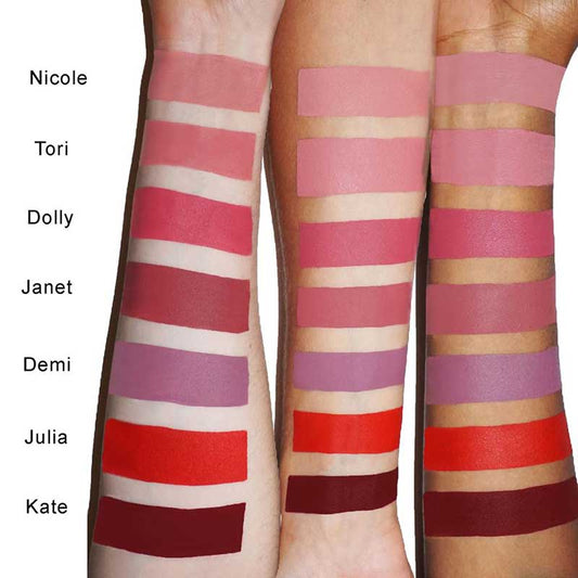 Kevyn Aucoin The Molten Lip Color - Molten Mattes | liquid lipstick | fuller lips | swatches