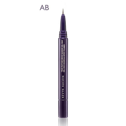 Kevyn Aucoin True Feather Brow Marker Gel | eyebrow gel brush | fuller eyebrow | brow liner