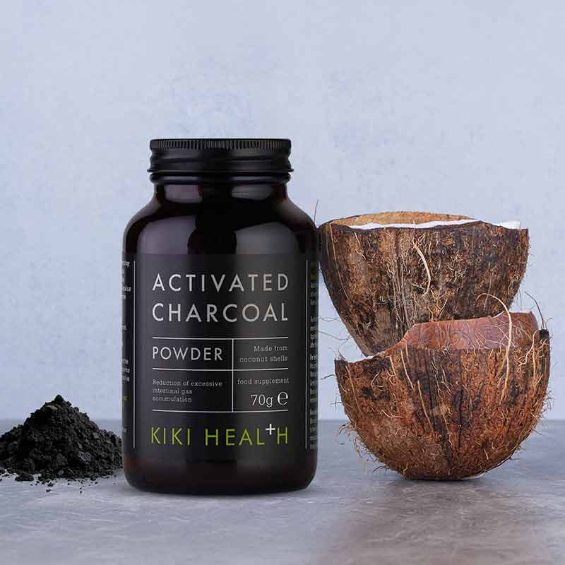 KIKI Health Activated Charcoal Powder Stylised Image