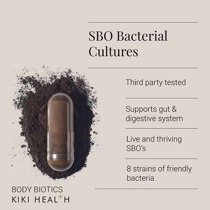 KIKI Health Body Biotics - 60 Vegicaps