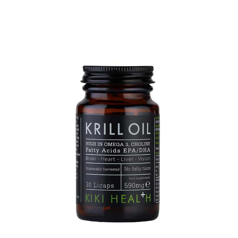 KIKI Health Premium Krill Oil 30 Licapsules, omega 3 supplement