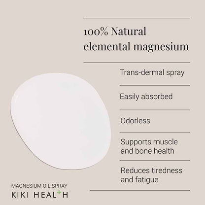KIKI Health Magnesium Oil Spray Benefits