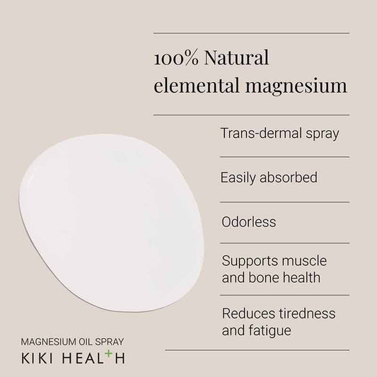KIKI Health Magnesium Oil Spray Benefits