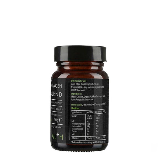 KIKI Health Marine Collagen Beauty Blend Powder | Vitamin C | Hyaluronic Acid 