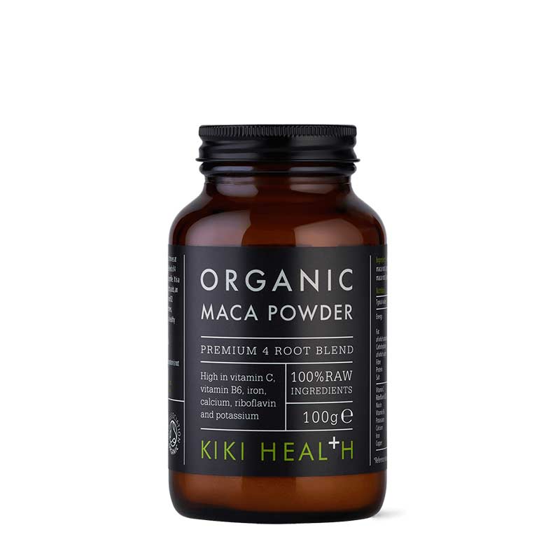 KIKI Health Organic Maca Powder Premium 4 Root Blend 100g