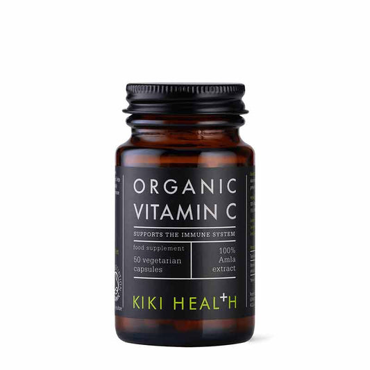 KIKI Health Organic Vitamin C - 50 Vegicaps 50 capsules