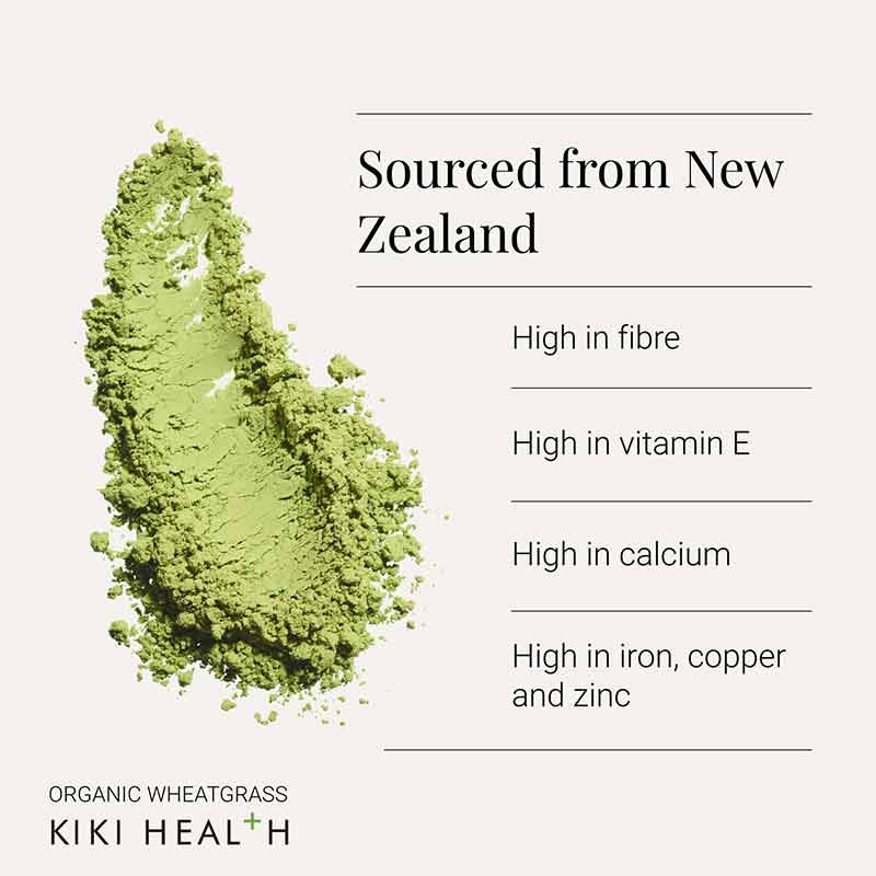 KIKI Health Organic Wheatgrass Powder Benefits