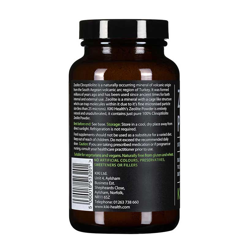 KIKI Health Zeolite Powder | 100% volcanic dust