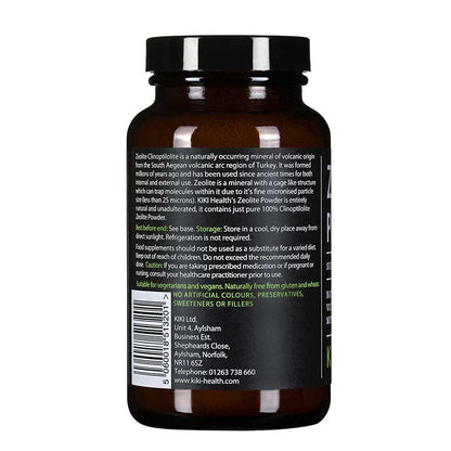 KIKI Health Zeolite Powder | 100% volcanic dust