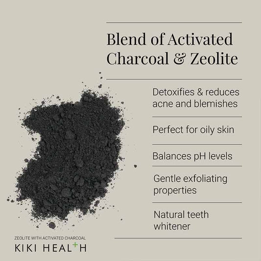 KIKI Health Zeolite With Activated Charcoal Powder Benefits