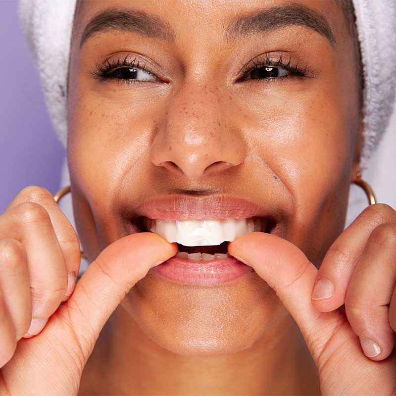L.A. Pacific Dissolving PAP Teeth Whitening Strips | easy | safe | teeth | whitening | bright | white | smile | comfortable | at home 