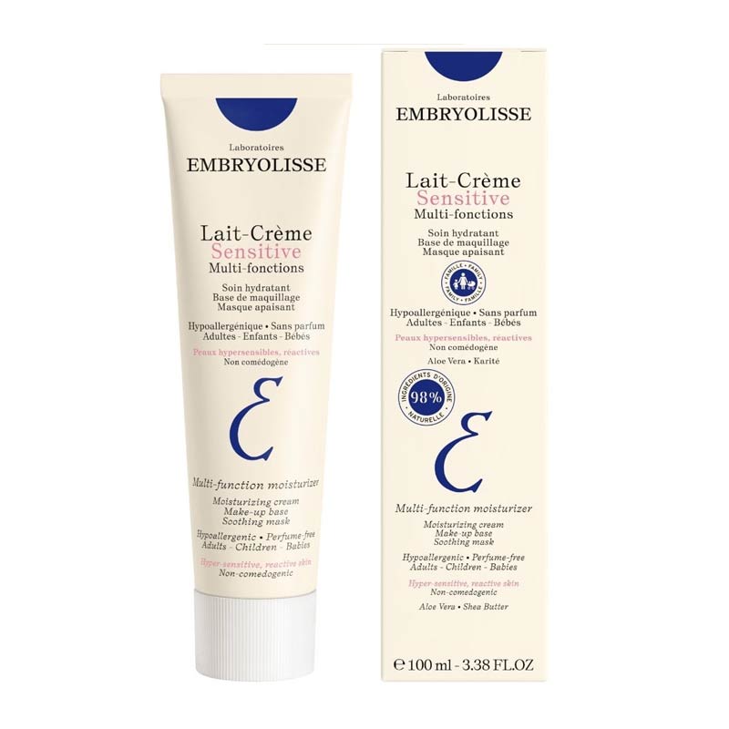 Embryolisse Lait-Crème Sensitive | sensitive skin | Makeup Primer | Face Primer | Makeup Remover | Face Moisturiser | Cruelty Free Moisturiser | Upgrade | Packaging