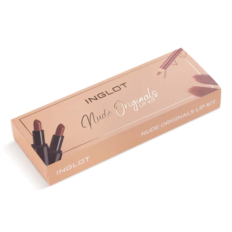 Inglot Nude Originals Lip Kit | makeup | lip stick | lip liner | inglot | makeup set | gift for her | gifts 