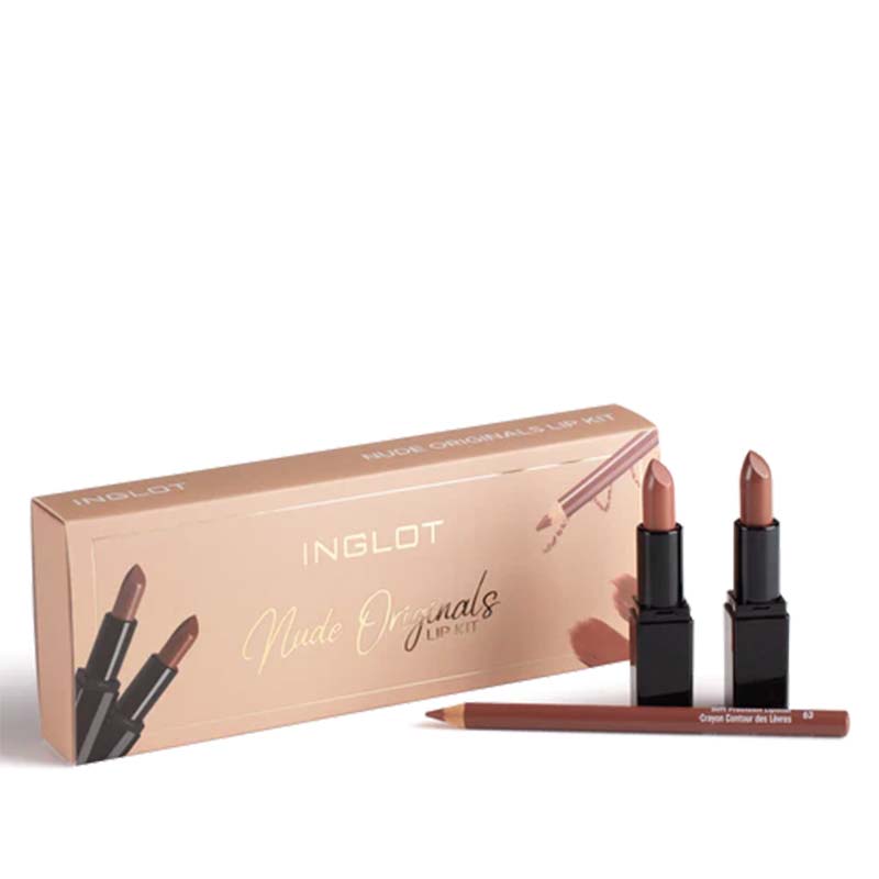 Inglot Nude Originals Lip Kit | Inglot | lip kit | inglot | makeup | lipstick  | gift set | gift for her | gift 