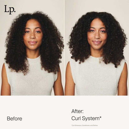 Living Proof Curl Definer | conditioning styler | bouncy curls | shiny curls | frizz-free curls | Healthy Curl Complex | curl definition.